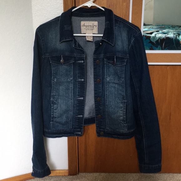 American Rag Jackets & Blazers - Dark wash blue jean jacket